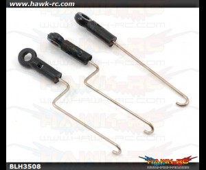 Servo Pushrod Set with ball links:mCP X/V2